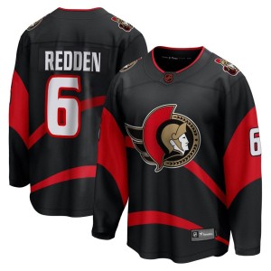 Wade Redden Men's Fanatics Branded Ottawa Senators Breakaway Black Special Edition 2.0 Jersey