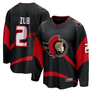 Artem Zub Youth Fanatics Branded Ottawa Senators Breakaway Black Special Edition 2.0 Jersey