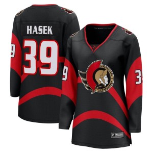 Dominik Hasek Women's Fanatics Branded Ottawa Senators Breakaway Black Special Edition 2.0 Jersey