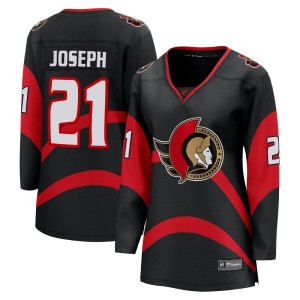 Mathieu Joseph Women's Fanatics Branded Ottawa Senators Breakaway Black Special Edition 2.0 Jersey