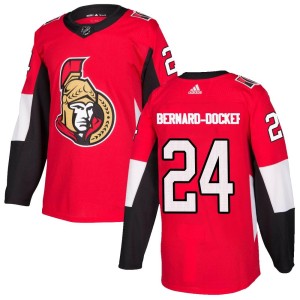 Jacob Bernard-Docker Youth Adidas Ottawa Senators Authentic Red Home Jersey